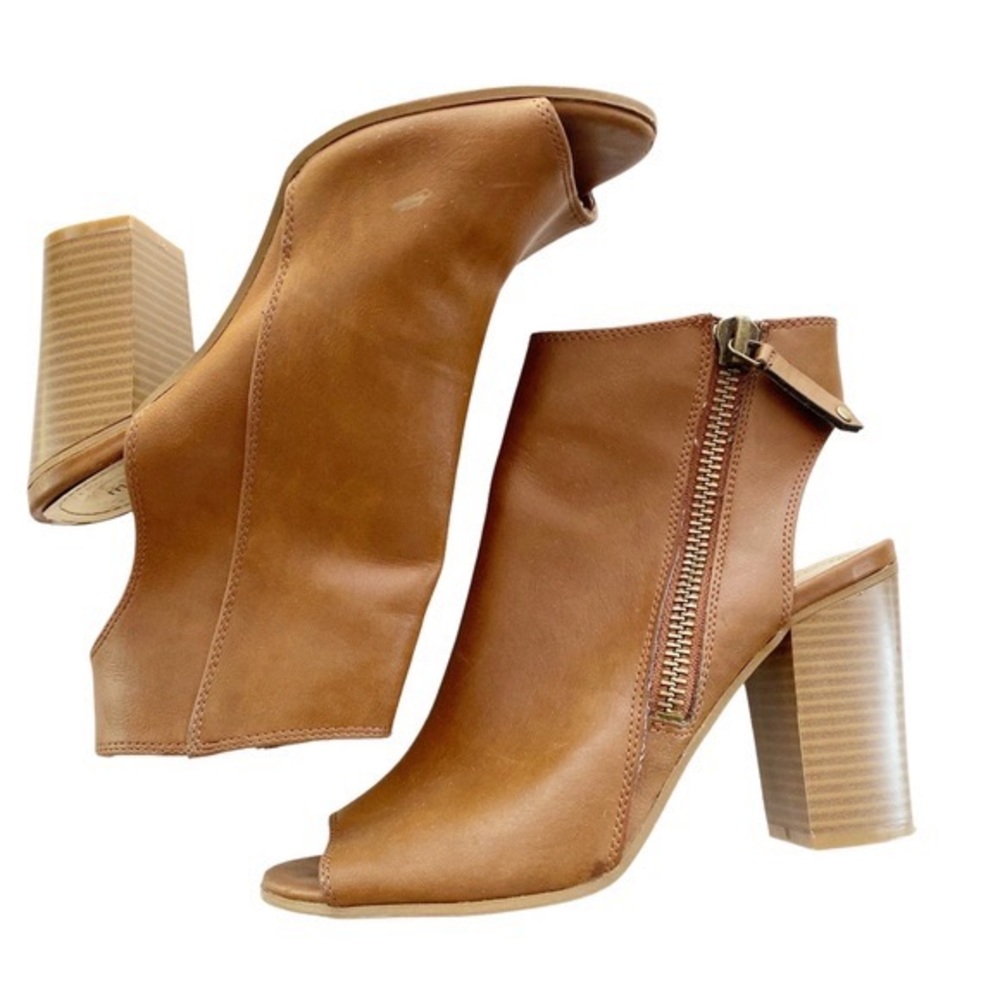 madden girl | Peep Toe Heeled Booties